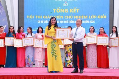 KẾT QUẢ HỘI THI GIÁO VIÊN CHỦ NHIỆM GIỎI NĂM HỌC 2025-2026